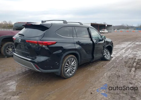 2022 Toyota Highlander Platinum из США, поврежденный, VIN 5TDFZRBH9NS176962